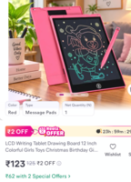 LCD Writing Tablet Drawing Board 12 Inch