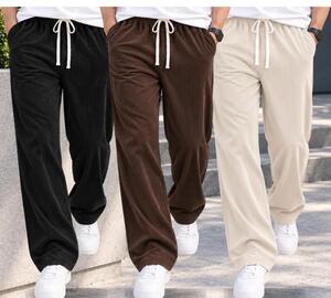 Metronaut Relaxed Men Multicolor Cotton Blend Trousers