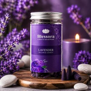 Masala Dhoop Cones – Long-Lasting Fragrance for Puja, Meditation & Yoga 🪔