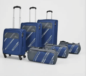 [Coupon + SBI CC ] Aristocrat Hexa Active Set of 6 (3 Trolley Bags & 3 Duffle Bags)