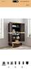 Nilkamal Freedom FMDR1BE Plastic Storage Wardrobe with 1 Bottom Drawer