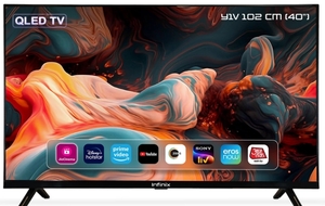 Infinix Y Series 102 cm (40 inch) QLED Full HD Smart Linux TV With Wall Mount