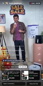 Flipkart :- Smart Appliances on Flipkart Live right now. Extra 250 OFF