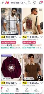 THE BEETLE HOUSE Men Casual Shirt upto 80%, 90% Off