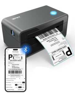 [Coupon + Axis CC EMI] iDPRT Bluetooth Thermal Label Printer (4x6 Inch)
