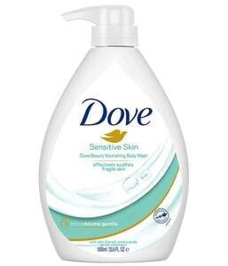Dove Nourishing Body Wash for Sensitive Skin, 24Hrs Moisture Lock