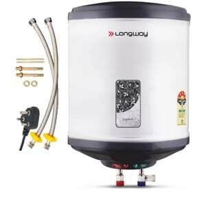 Longway 25L Storage Water Geyser 5 Star Rating Ss tank with Anti Rust Coating