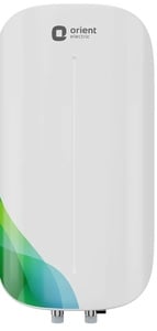 Orient Electric Aura Rapid Pro Geyser 5.9 Litre Instant Water Heater | 3000 W Powerful Heating | Suitable For Kitchen & Bathroom | 5 Year Inner Tank Warranty by Orient | High-rise Compatible| White
