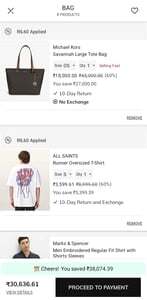 Ajio luxe 60% off for reliance employees 