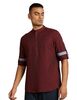 Amazon Brand - Symbol Men's Solid Cotton Slub Short Kurta (Regular Fit)