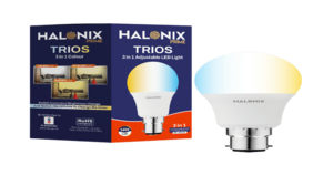 Halonix Prime Trios 14W LED Bulb B22 with 3-in-1 Light Modes & Wall Switch Control - CDL/