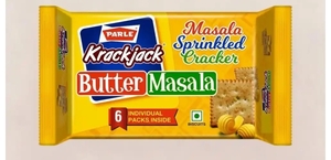 Parle Krackjack Butter Masala Sprinkled Biscuits,