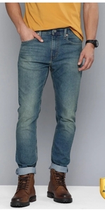Levi's 512 Men Tapered Fit Mid Rise Blue Jeans