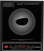 Pigeon 1800 W Induction Cooktop Push Button (Black, Favourite)