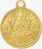 Bangalore Refinery 2 Gram Round Lakshmi 24k (999) Gold Pendant (without hook)