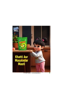 Derby Kaireez Kacha Aam flavoured candy pack of 2 ,100 pcs 