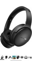 Lowest Bose NEW QuietComfort Wireless Noise Cancelling Headphones, Bluetooth Over Ear Headphones with Up to 24 Hours of Battery Life - Black