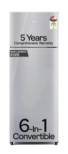 Godrej 223 L Frost Free Double Door 3 Star Refrigerator (Steel Rush, RF EON 244CN RCIF ST RH)