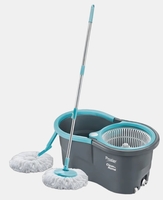 prestige Alpha with 2 Microfiber heads 360 Degree Spinner Mop Set on Flipkart

