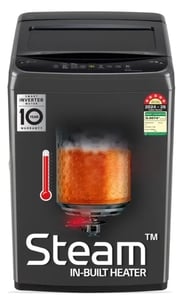 LG 9 kg Fully Automatic Top Load with In-built Heater Black (T90VBMB1S)