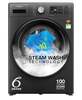 Whirlpool 8 kg 5 Star Inverter Steam Technology, Fully Automatic Front Load In-built Heater Grey(XS8014BWME)