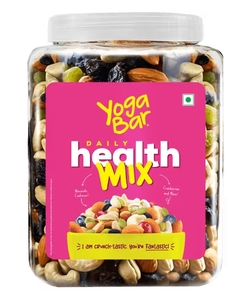 Yogabar Trail Mix , Daily Health Mix, Mixed Nuts with Dry Fruits & Seeds, 850 gram