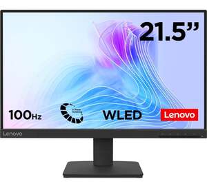Lenovo L Series 55.88 cm (22 inch) Full HD LED Backlit IPS Panel with 16.7Mn Colors(100 Hz Refresh Rate)