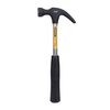 STANLEY 51-152 Claw Hammer with Steel Shaft for Masonry, Woodwork, Fittings for Home, DIY, Mechanic, Industrial & Professional Use, GREY & BLACK