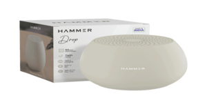 Hammer Drop Bluetooth Speaker (5W Output, 32H Playtime, Bluetooth, Beige) 