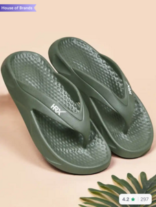 HRX Footwear ( Flip Flops, Sliders & more) upto 90% off