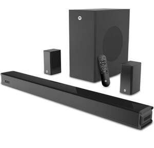 MOTOROLA AmphisoundX Vibe Dolby 550 W Bluetooth Soundbar (Black, 5.1 Channel)
