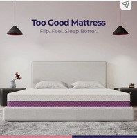  5-Zone Reversible 2-Layer | Hard & Soft Comfort with Cocoon Foam|5-Year Warranty 4 inch King Memory Foam Mattress on Flipkart