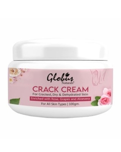 Globus naturals crack cream rose 100 gm