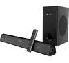 Portronics Pure Sound 106 Wired Subwoofer, HD Sound, BT5.3v 120 W Bluetooth Soundbar (Black, 2.1 Channel)