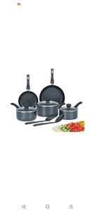 Take a look at this 5pcs Set Combo Non-Stick Coated Cookware Set on Flipkart
