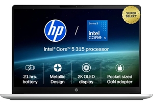HP Omnibook 3 Next Gen AI PC, 2K OLED Intel Core 5 Series 3 315 Laptop