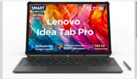 Lenovo {Smartchoice} Idea Tab Pro with Pen Plus & Keyboard|12.7" 3K Display|144 Hz Refresh|12 GB RAM, 256 GB ROM| AI-Enabled| MediaTek Dimensity 8300|4 JBL Speakers|10200 mAh Battery with 45 W Charger