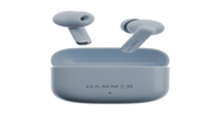 Hammer Airflow Flex TWS Earbuds (13mm Drivers, 80H Playtime, Bluetooth 6.0, Blue) + ADD COUPON DISCOUNT 