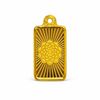 24 Karat (999) Pure 2 g Gold Bar Pendant - Flower @ 28868