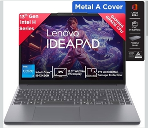 Lenovo IdeaPad Slim 3 13th Gen, Intel Core i5-13420H, 16GB RAM, 512GB SSD, Laptop