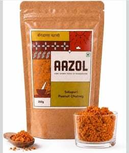 [Sample ₹1] Aazol Solapuri Peanut Chutney - 200g |

