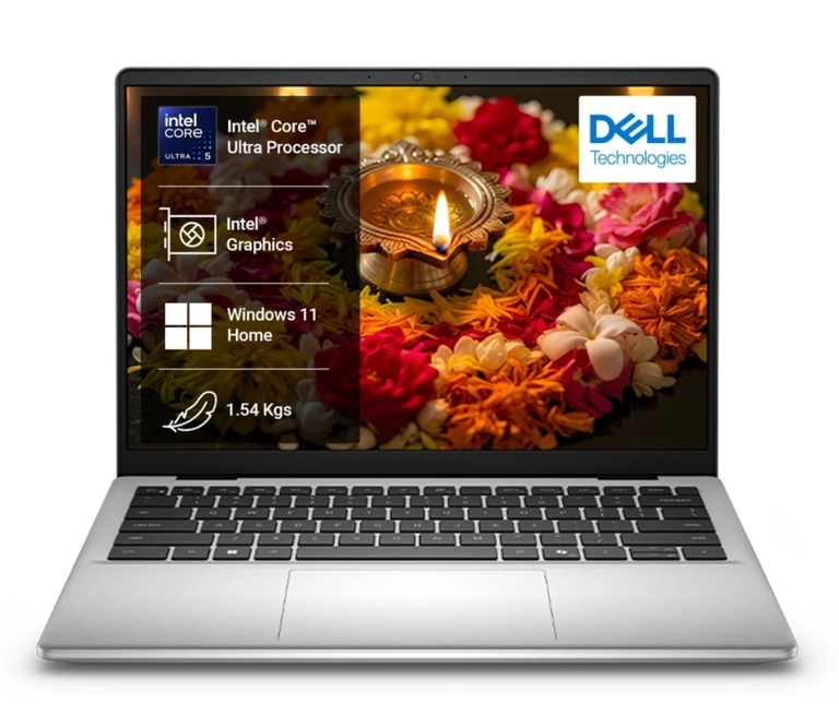 DELL 14 AI PC Intel Core Ultra 5 225U - (16 GB/512 GB SSD/Windows 11 ...