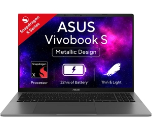 [Drop] ASUS Vivobook S16 OLED (2025) with Backlit Keyboard,Snapdragon X (16 GB/512 GB SSD/Windows 11 Home) S3607QA-SH074WS Thin and Light Laptop (16 In