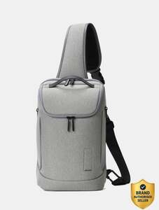 Mokobara Grey Men & Women Sling Bag The Transit Cross Body Sling 2.0
