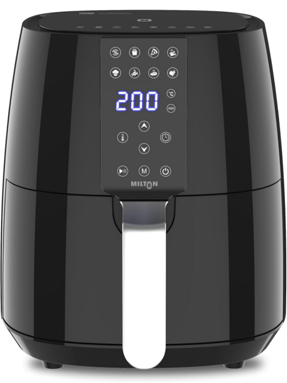 Milton Rapid Digital Air Fryer 4.2L|1450W|360° High Speed Air ...