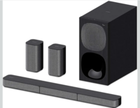 Sony HT-S20R Real 5.1ch Dolby Digital Soundbar for TV with subwoofer and Compact Rear Speakers, 5.1ch Home Theatre System (400W,Bluetooth & USB Connectivity, HDMI & Optical connectivity)