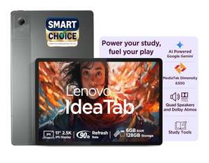 Lenovo Idea Tab (Smartchoice) | WiFi Only |11" 2.5K IPS Display |6GB RAM + 128GB ROM 
