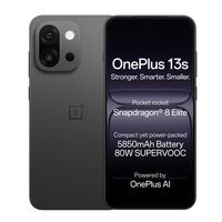 OnePlus 13s | Snapdragon® 8 Elite | Smarter with OnePlus AI | Lifetime Display Warranty | 16GB+512GB | Black Velvet 