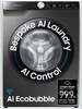 Samsung 8 kg, 5 star, AI Control, AI Eco Bubble, Wi-Fi, Digital Inverter, Motor, Fully-Automatic Front Load Washing Machine 