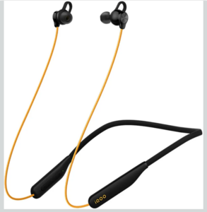 iQOO Wireless Sport | Bluetooth in-Ear Earphones with Mic | 11.2mm Driver | 80ms Low Latency | 18 hrs Battery | Comfort Fit